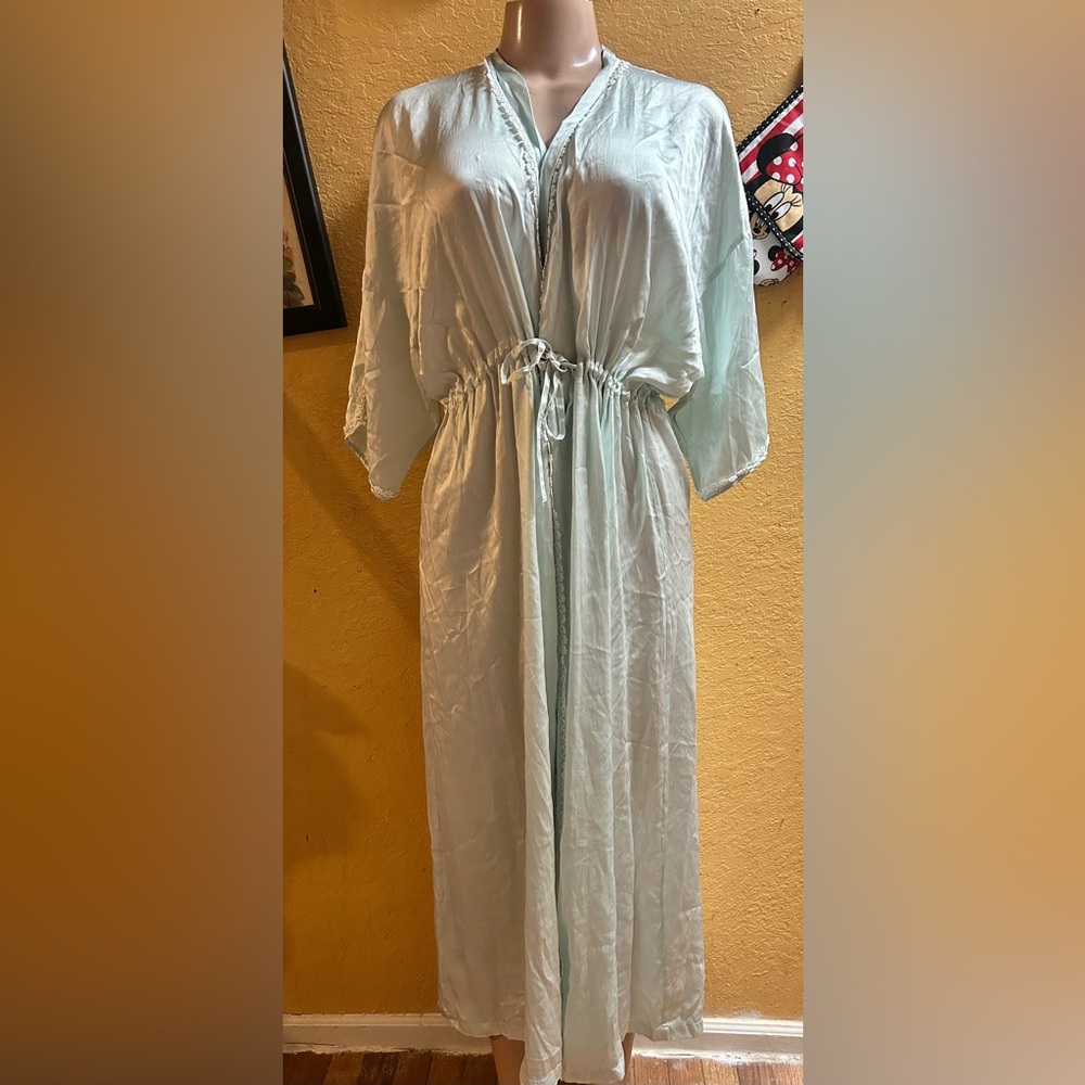 Linda Hartman Silk and Cotton Robe